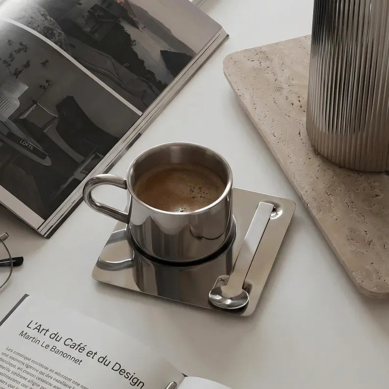 Vera Mirror Coffee Cup Set